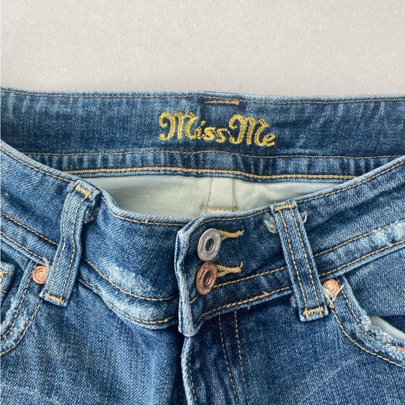 Miss Me Bootcut Jeans style “JP4221” with Camo Details - Sz 29 - Picture 12 of 16